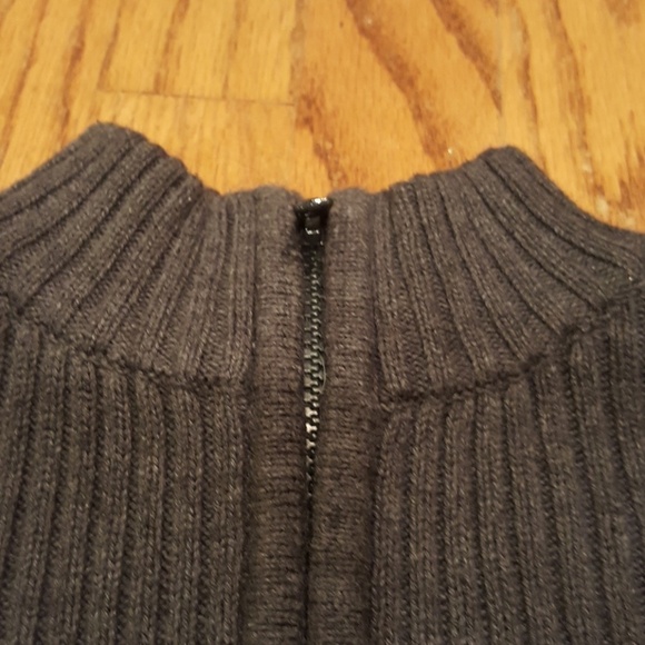 Boy's Charcoal Gray Sweater - Picture 4 of 5